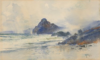 A Wet Day on a Wild Coast by William Matthew Hodgkins